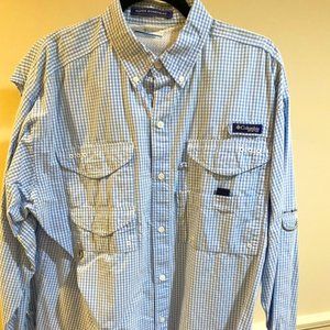 Columbia PFG Light Blue (Size M)